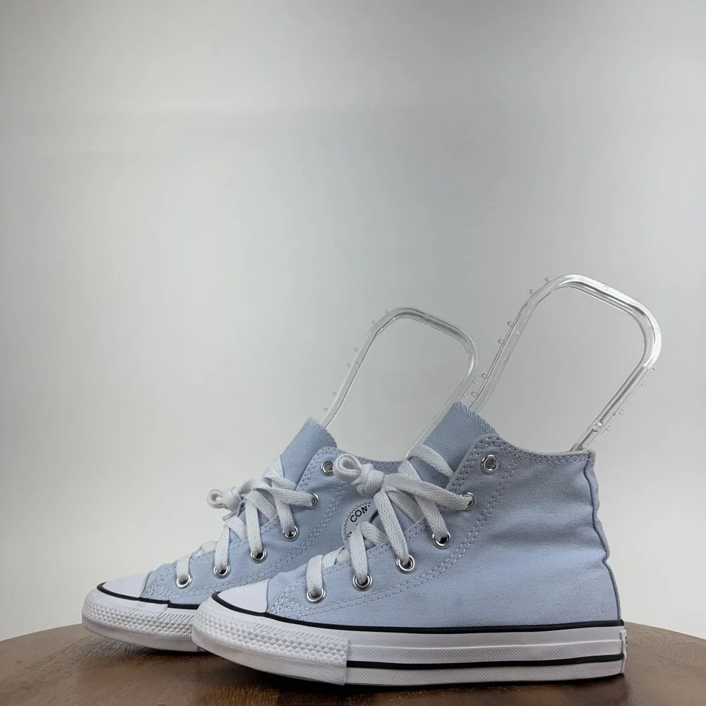 New Little Kids Converse Chuck Taylor All Star Hi Blue Supermoon Sneakers Sz 13
